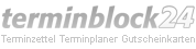 terminblock24.de - Terminzettel Terminplaner Gutscheinkarten etc.