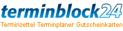 terminblock24.de - Terminzettel Terminplaner Gutscheinkarten etc.