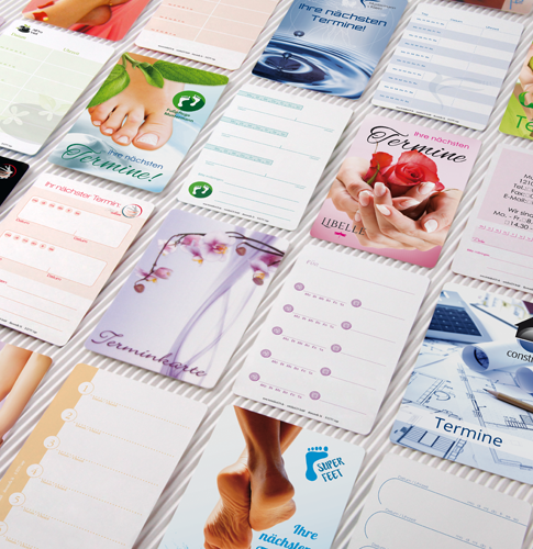 Terminzettel bedrucken