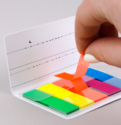 BIZSTIX® Zickzack-Pagemarker Short Cover