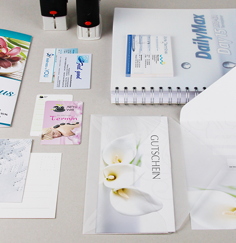 Briefpapier Masseure und weitere Produkte 