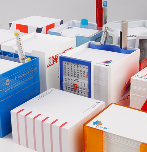 Zettelklötze individuell bedruckt