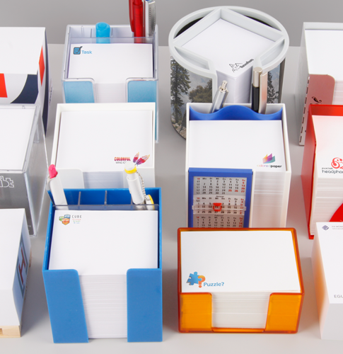 Alternative Zettelklotz- und Zettelboxprodukte