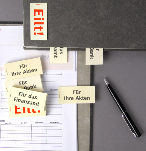 BIZSTIX® Business Haftnotizen Erinnerungen 