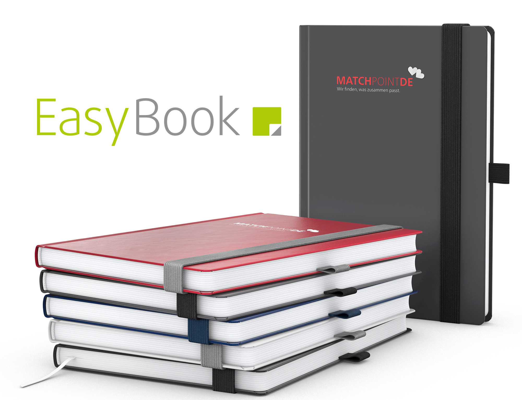 EasyBook Premium Notizbücher mit Logo bedrucken