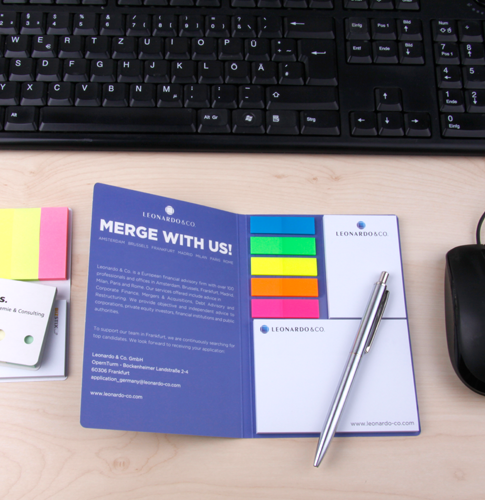 BIZSTIX® Haftnotizen im Umschlag