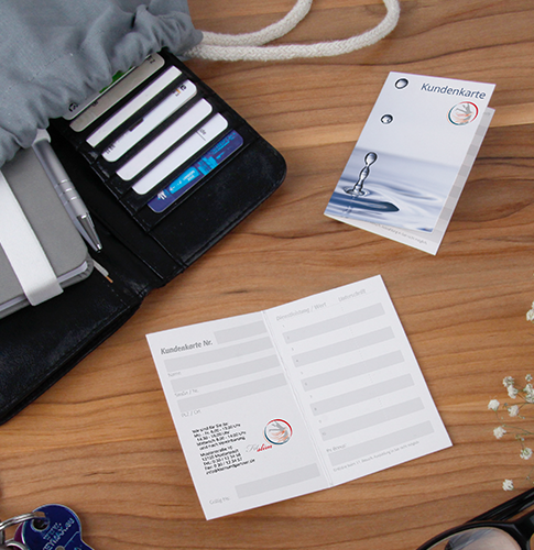 Kundenkarten Massage