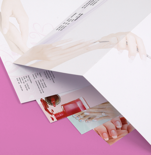 Briefpapier Naildesign drucken lassen