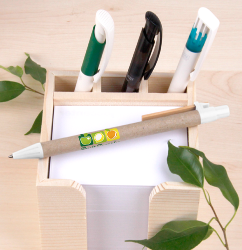 Öko Kugelschreiber individuell gestalten und bestellen