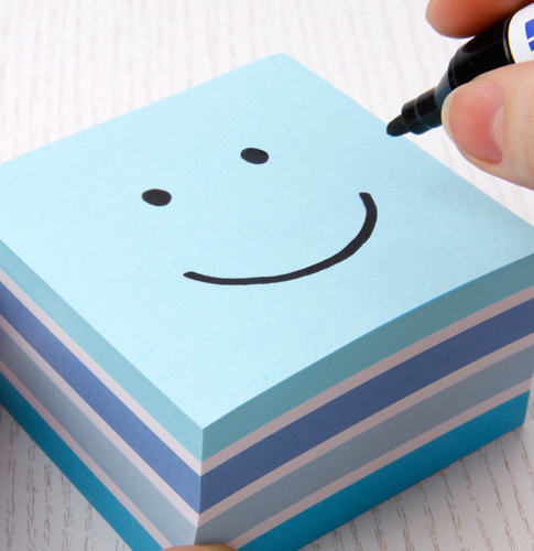 Post-it Haftnotiz Würfel bedrucken