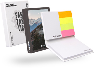 Haftnotiz-Set im Hardcover