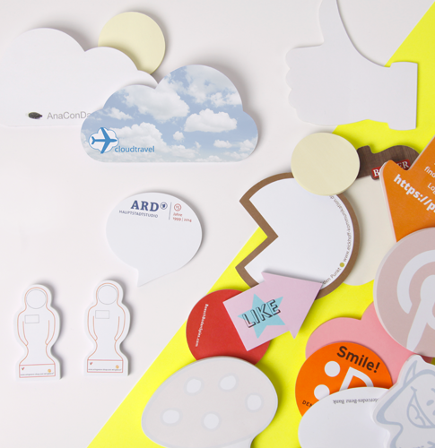 BIZSTIX® Haftnotizen formgestanz