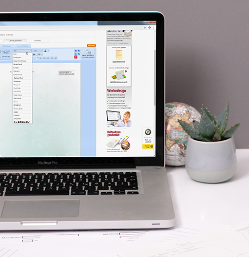 Briefpapier selbst gestalten