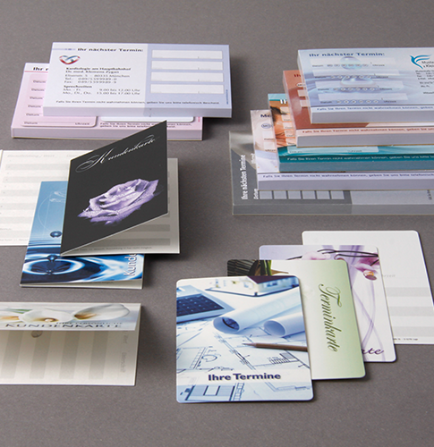 Terminzettel bedrucken