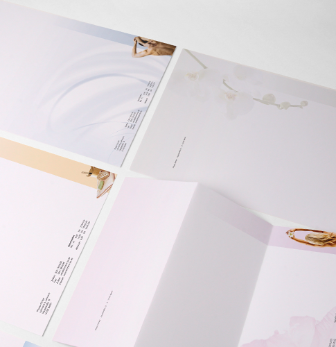 Wellness Briefpapier selbst gestalten