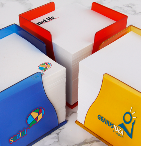 Wavefrost Zettelboxen individuell bedruckt