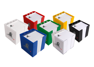 Zettelbox Classic 10x10x10cm bedruckt