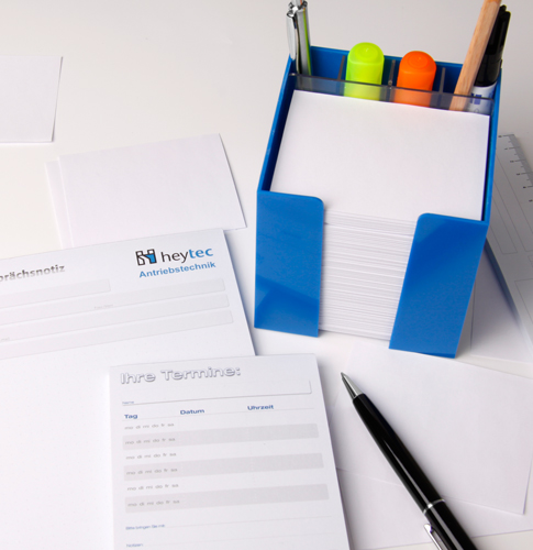 Zettelboxen individuell bedruckt