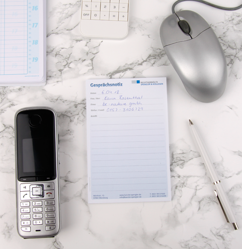Haftnotizen Gesprächsnotiz online bestellen