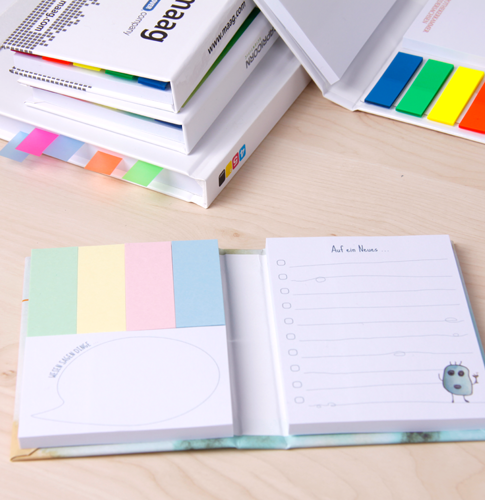 BIZSTIX® Hardcover-Set - Haftnotiz-Set im Hardcover