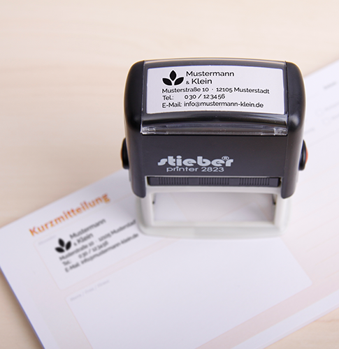Firmenstempel online designen