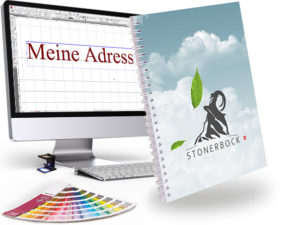 Gestaltung für Spiralblock