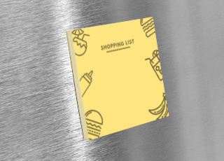 Magnetische Haftnotizen