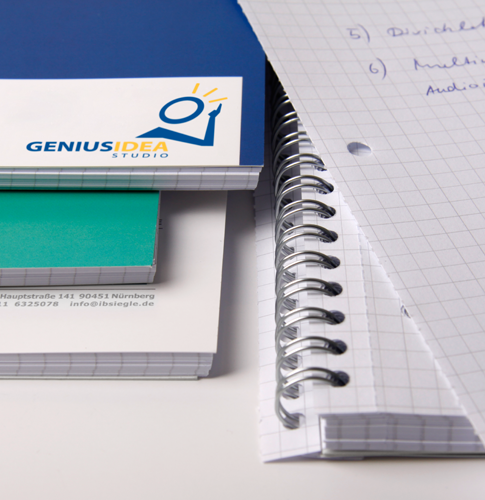 Spiralblock DIN A5 bedrucken
