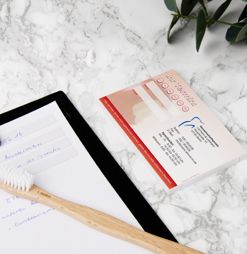 Terminzettel für Ihre Arztpraxis bedrucken