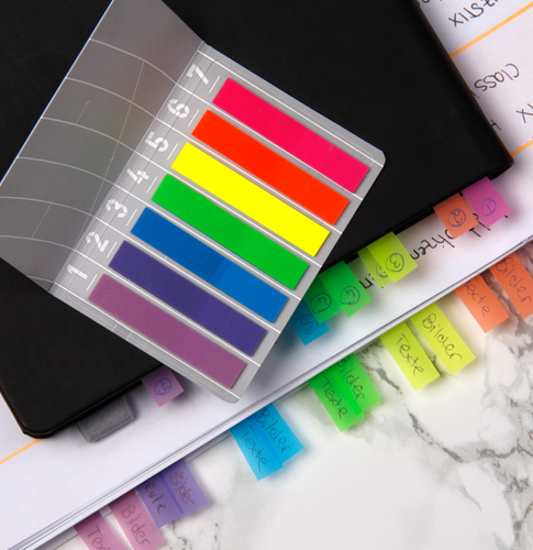 BIZSTIX® Spaghetti-Pagemarker Short Cover