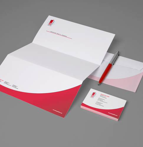 Briefpapier Offset weiß bedrucken