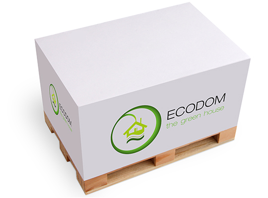 Notiz-Zettelklotz 12 x 8 x 6 cm im Digitaldruck auf Mini-Holzpalette