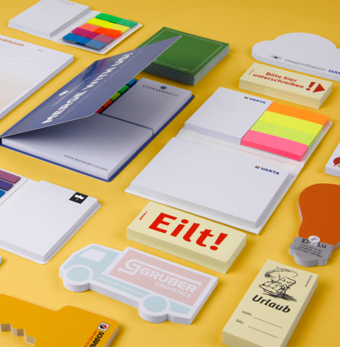 Haftnotizprodukte von notizblock24
