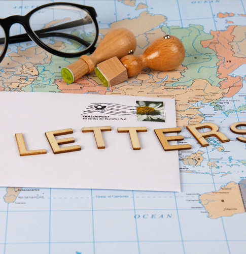 Briefumschlag DIN Lang+ ohne Fenster bedrucken