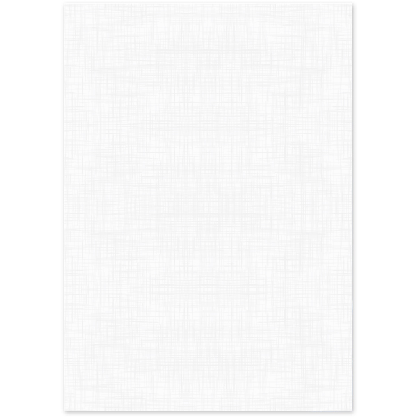 Briefpapier Leinenpapier weiß