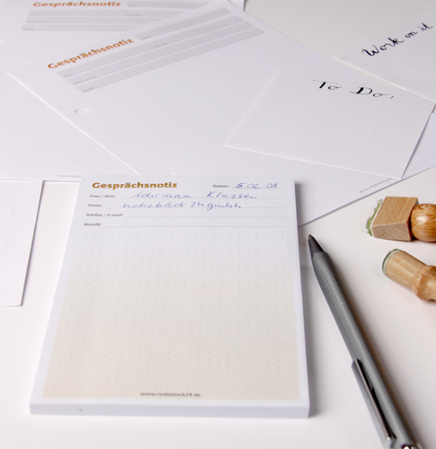 BIZSTIX® Gesprächs-Haftnotizblock