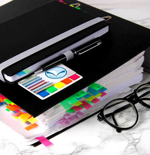 BIZSTIX® Haftnotiz-Pagemarker Short Cover