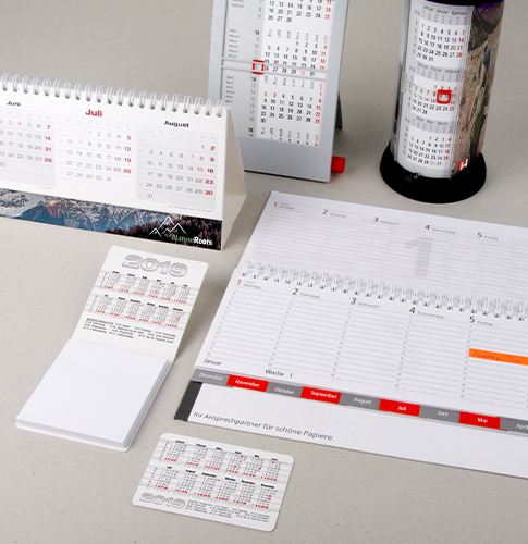 Tischkalender & Aufstellkalender