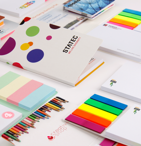 BIZSTIX® Haftnotiz-Set im Softcoverumschlag